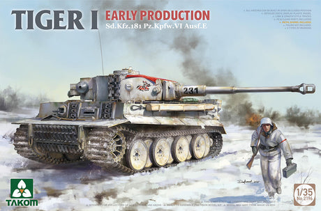 Takom 1/35 German Army Tiger I Early Tank Scale Model [variant_option4]