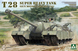 Takom 1:35 US Army T28 Super Heavy Tank/Gun Motor Carriage T95