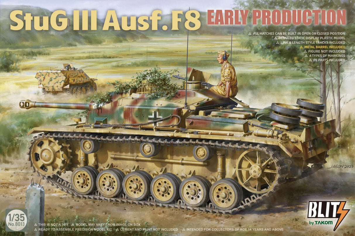 Takom "Blitz" 1/35 Stug III Ausf.F8 Early