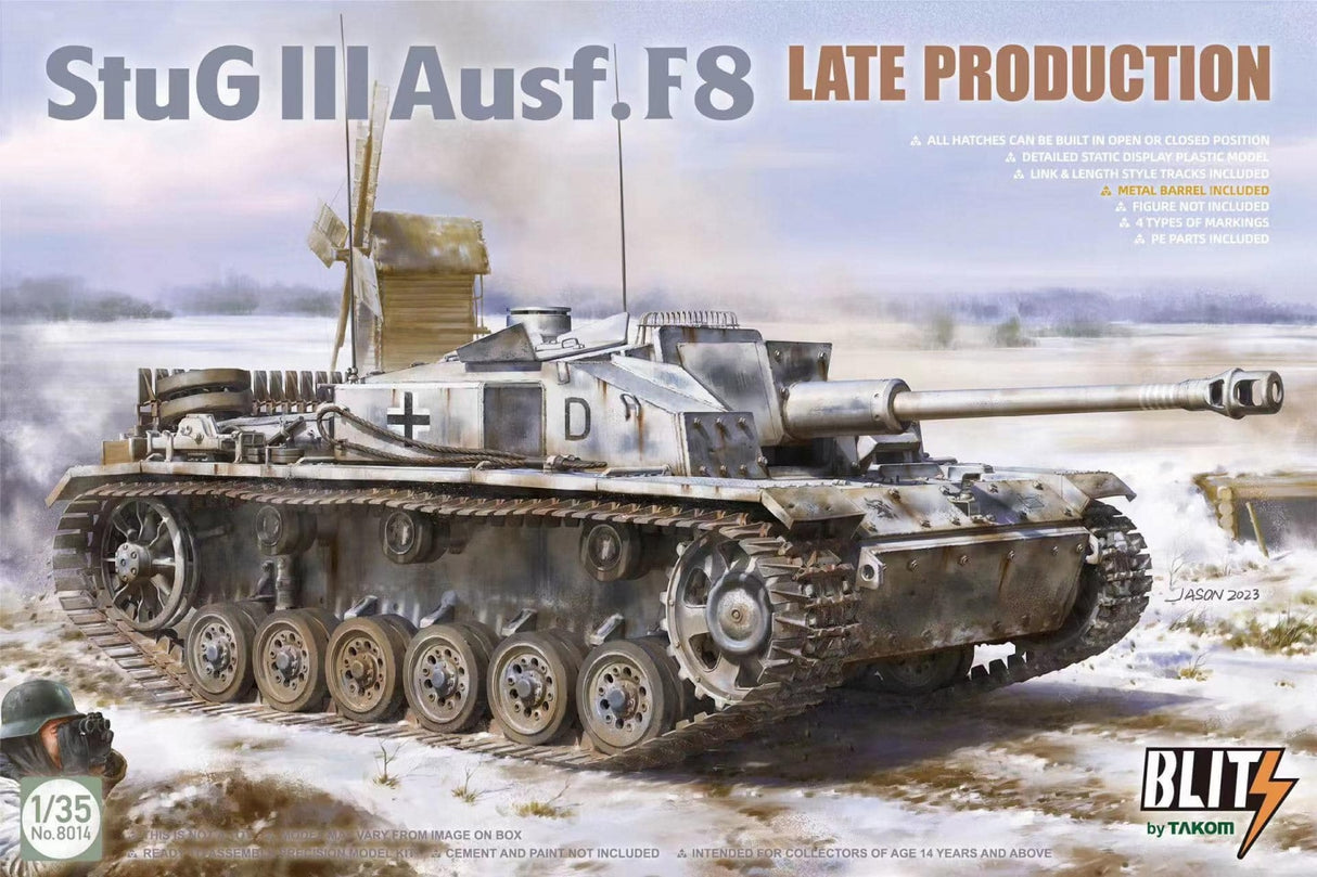 Takom "Blitz" 1/35 Stug.III Ausf.F8 Late