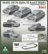 Takom 1:35 Tiger I Sd.Kfz.181 Pz.Kpfw. VI Ausf.E Experimental Tank