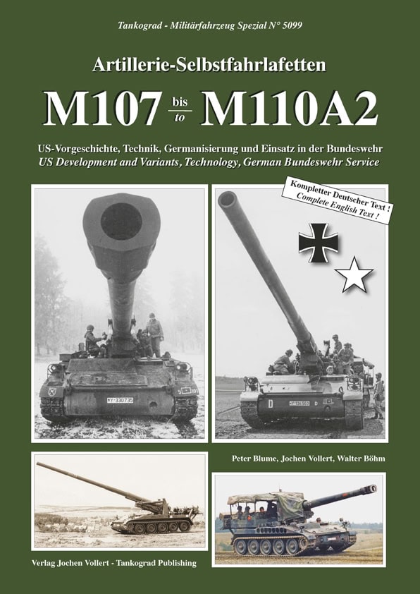 Tankograd 5009 Artillerie-Selbstfahrlafetten M107 to M110A2