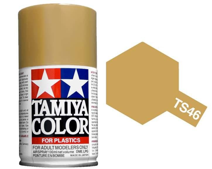 Tamiya 100ml Spray Paint : TS-40 to TS-95 Model Paint TS-46 Light Sand [variant_option4]