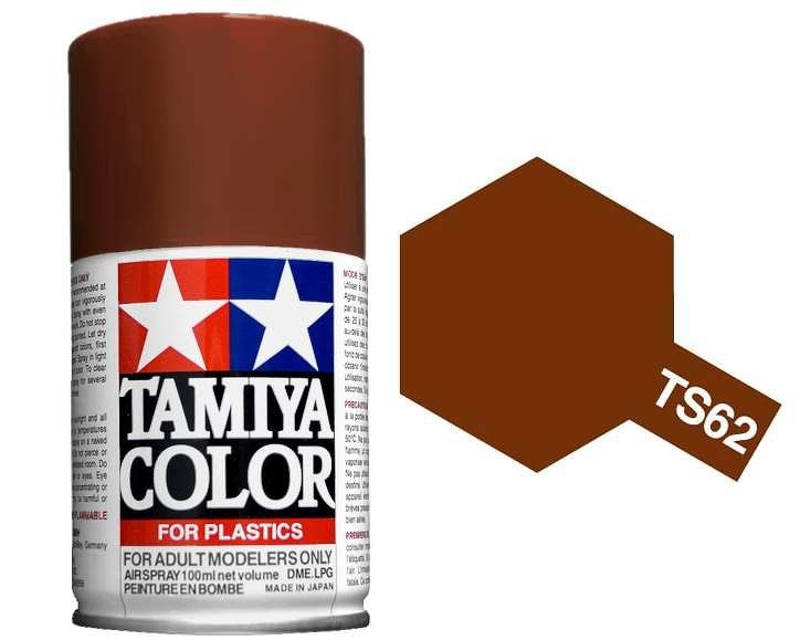 Tamiya 100ml Spray Paint : TS-40 to TS-95 Model Paint TS-62 NATO Brown [variant_option4]