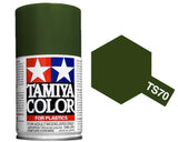 Tamiya 100ml Spray Paint : TS-40 to TS-95 Model Paint TS-70 Olive Drab (JGSDF) [variant_option4]