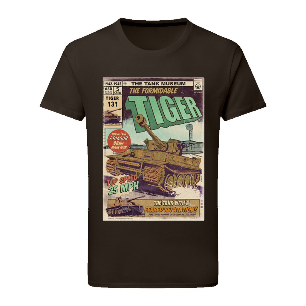 Tiger Tank Comic T-Shirt