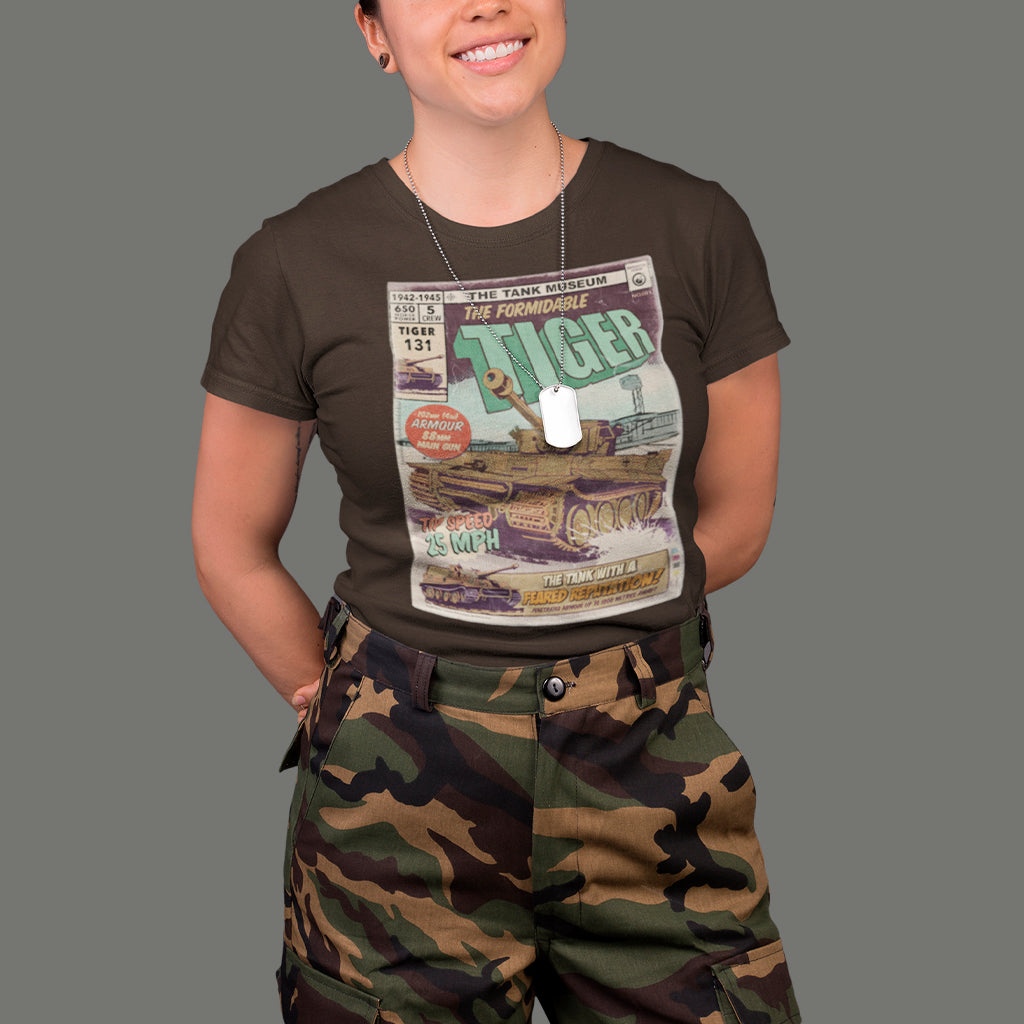 Tiger Tank Comic T-Shirt