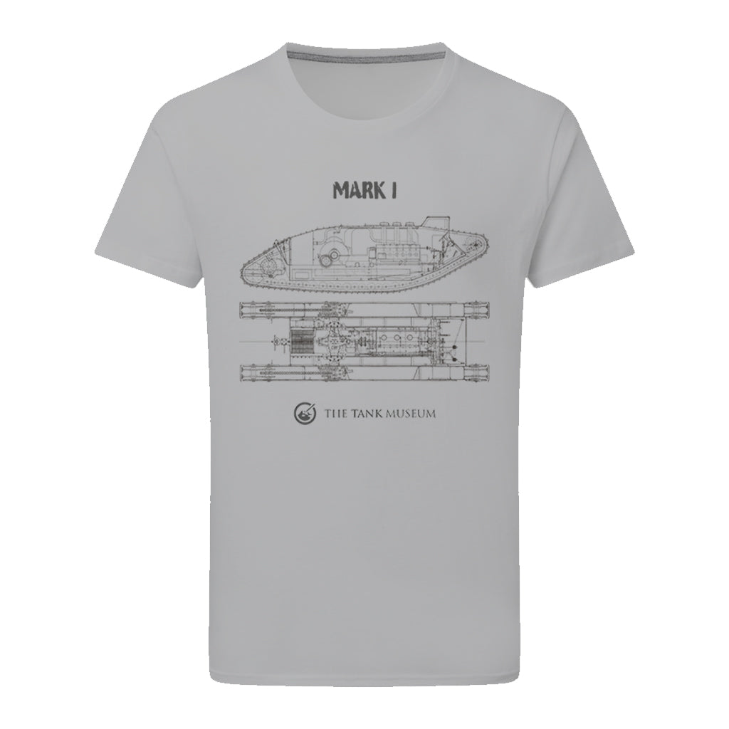 Mark I Tank Blueprint T-Shirt