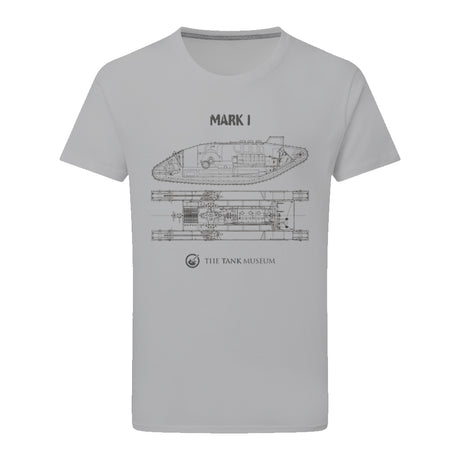 Mark I Tank Blueprint T-Shirt