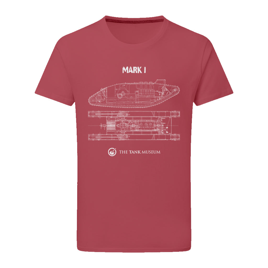 Mark I Tank Blueprint T-Shirt