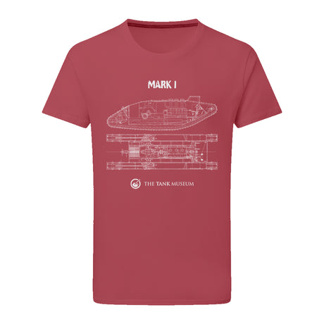 Mark I Tank Blueprint T-Shirt