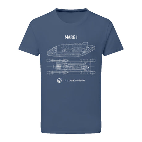 Mark I Tank Blueprint T-Shirt