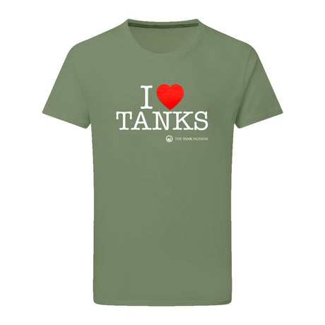 I Love Tanks T-Shirt