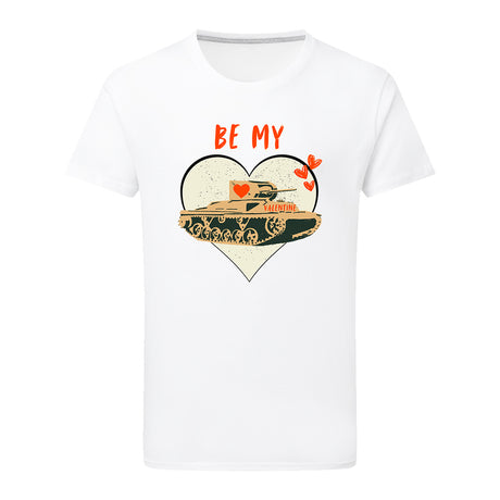 Be My Valentine Tank Heart T-Shirt