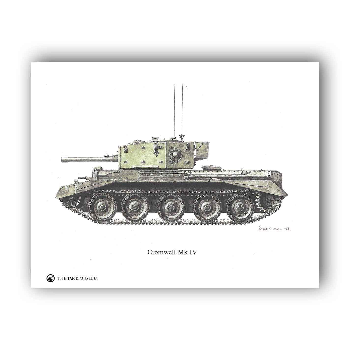 Art Print: Cromwell Tank – The Tank Museum