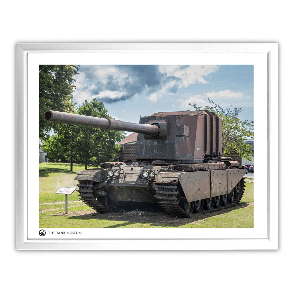 Art Print: FV4005 Tank Pre-Restoration – The Tank Museum