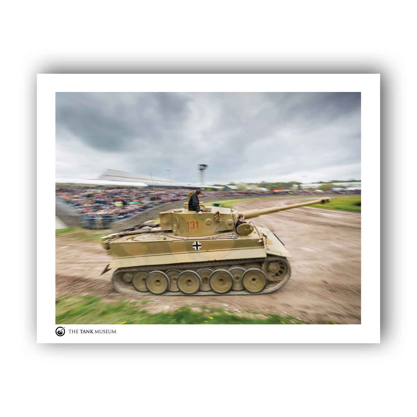 Art Print: Tiger 131 Tank at Tiger Day IX – The Tank Museum