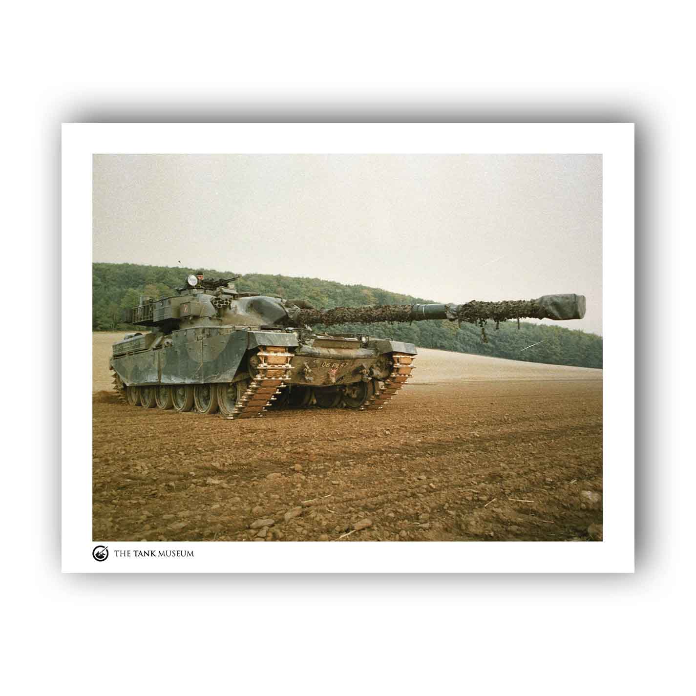 Art Print: Chieftain Mk 7 Tank – The Tank Museum