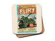 Fury Comic Coaster (CHECK) Coasters Star Editions Ltd