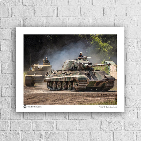 Limited Edition Running Tigers Art Print: Tiger II and 131 On the Move Wall Art [variant_option4]