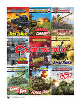Commando Tank Covers Print (Description) Wall Art [variant_option4]