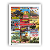 Commando Tank Covers Print (Description) Wall Art [variant_option4]