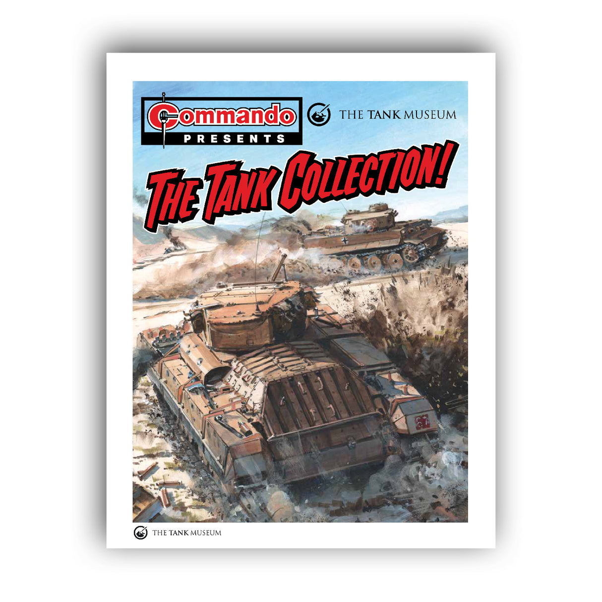 Commando Tank Collection Print (Description) Wall Art [variant_option4]