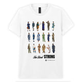 Women in Warfare 'She Stood Strong' Collection Ladies T-Shirt