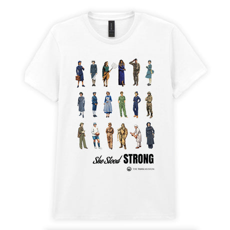 Women in Warfare 'She Stood Strong' Collection Ladies T-Shirt