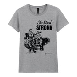 Women in Warfare 'She Stood Strong' Monochrome Ladies T-Shirt