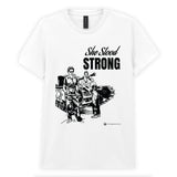 Women in Warfare 'She Stood Strong' Monochrome Ladies T-Shirt