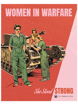 Women in Warfare 'She Stood Strong' (ATS) Ladies T-Shirt
