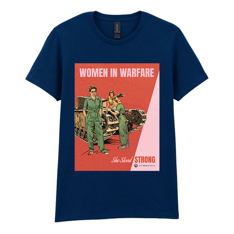 Women in Warfare 'She Stood Strong' (ATS) Ladies T-Shirt