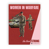 Art Print: Women in Warfare She Stood Strong Royal Armoured Corps (RAC)