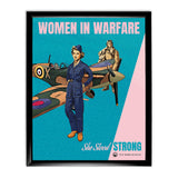 Art Print: Women in Warfare She Stood Strong Air Transport Auxiliary