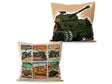 Comic Cushion (CHECK) Cuddlys Star Editions Ltd