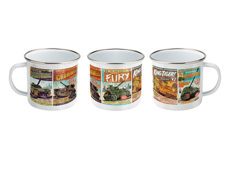 Comic Enamel Mug Mug Star Editions Ltd