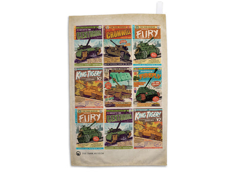 Comic Tea Towel Teatowel Star Editions Ltd