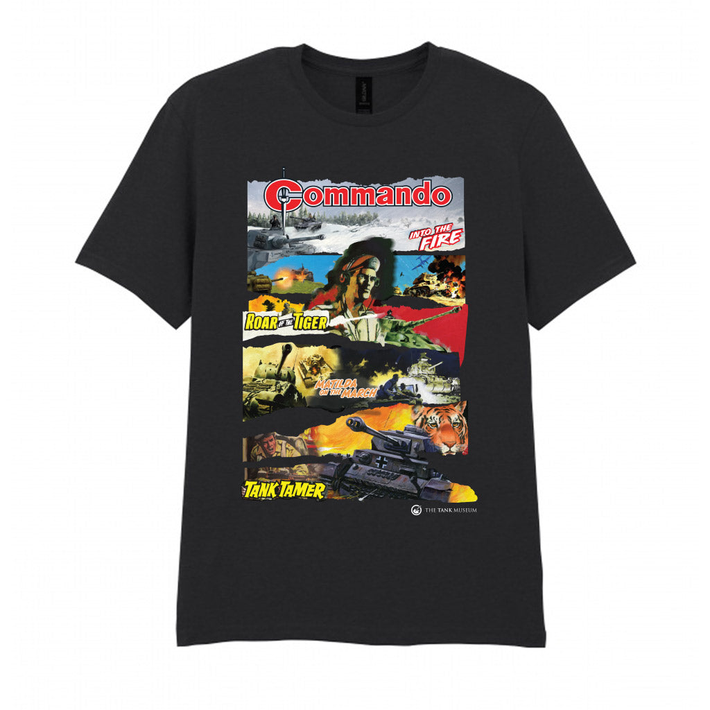 Commando Comics Tanks T-Shirt T-Shirt Star Editions