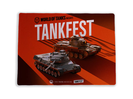 World of Tanks TANKFEST Gaming Mat Homeware Star Editions Ltd