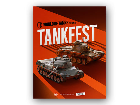 World of Tanks TANKFEST Print Wall Art Star Editions Ltd