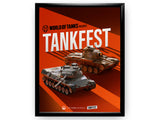 World of Tanks TANKFEST Print Wall Art Star Editions Ltd