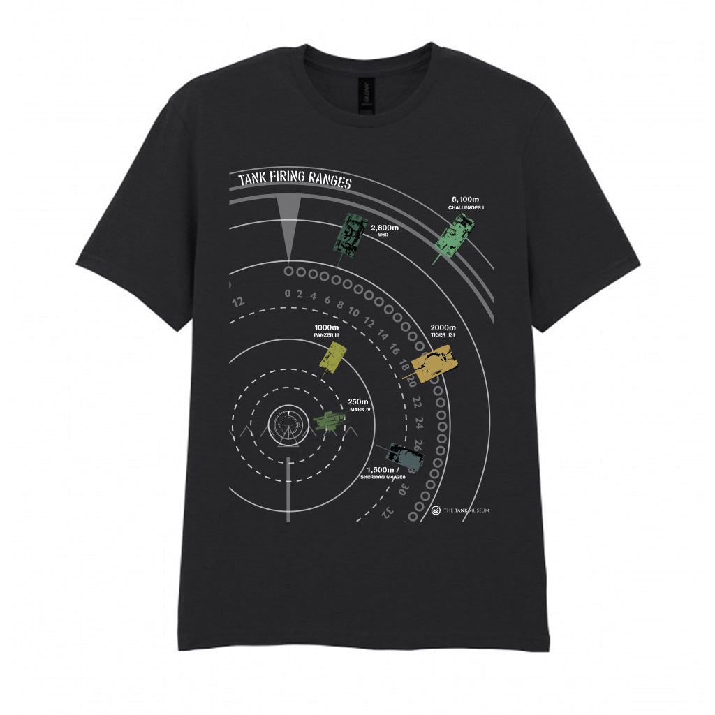 Tank Firing Range Graticule T-Shirt