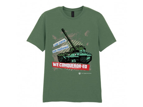 Conqueror T-Shirt T-Shirt On Demand Star Editions Military Green S