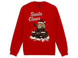 Santa Claws Christmas Jumper - Online Exclusive (needs link to other xmas products) (Copy) Jumper On Demand Star Editions Cardinal Red S