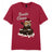 Santa Claws Christmas T-Shirt - Online Exclusive (needs link to other xmas products) (Copy) T-Shirt On Demand Star Editions Cardinal Red S