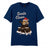 Santa Claws Christmas T-Shirt - Online Exclusive (needs link to other xmas products) (Copy) T-Shirt On Demand Star Editions Navy S