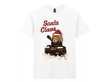 Santa Claws Christmas T-Shirt - Online Exclusive (needs link to other xmas products) (Copy) T-Shirt On Demand Star Editions White S