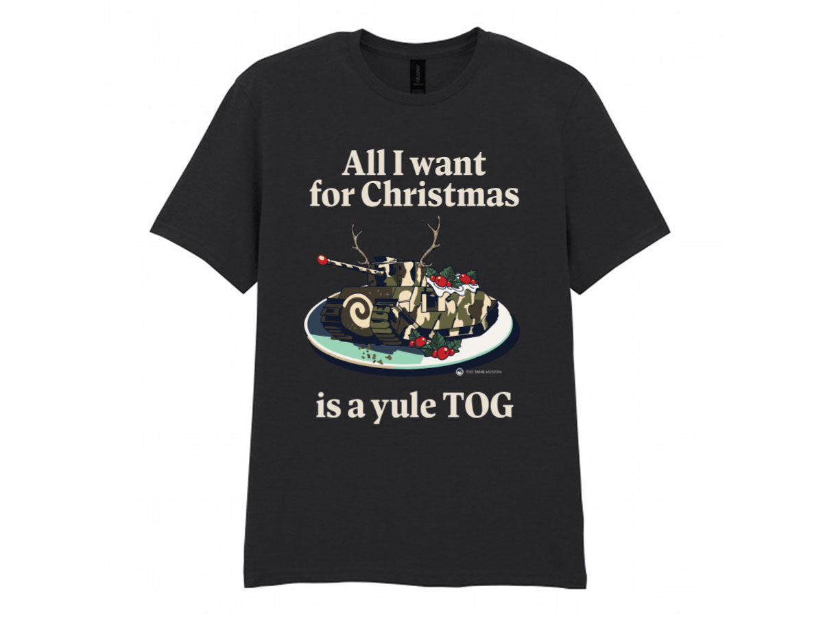 Yule Tog Christmas T-Shirt - Online Exclusive (needs link to other xmas products) (Copy) T-Shirt On Demand Star Editions Black S