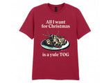 Yule Tog Christmas T-Shirt - Online Exclusive (needs link to other xmas products) (Copy) T-Shirt On Demand Star Editions Cardinal Red S